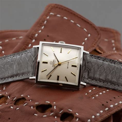 square omega watch|omega vintage square watches.